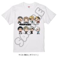 ハイキュー!! みんなmochocho化大作戦!第5弾 Tシャツ M-CA 集合 ホワイト Lサイズ>