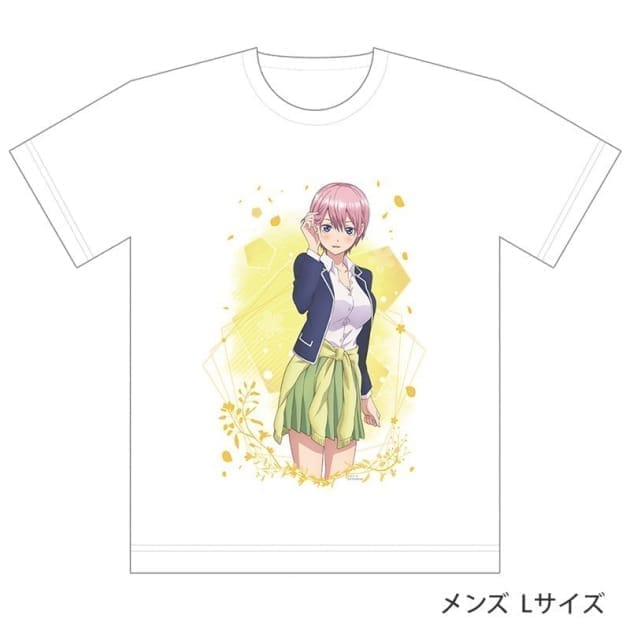 五等分の花嫁 フルカラーTシャツ(中野一花) Lサイズ(再販)