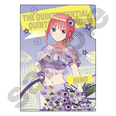 五等分の花嫁 中野二乃 summer time A4クリアファイル