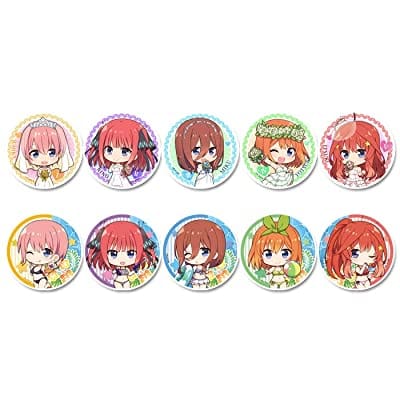 五等分の花嫁 ぷちちょこトレーディング缶バッジ