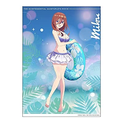 五等分の花嫁 クリアポスター 中野三玖