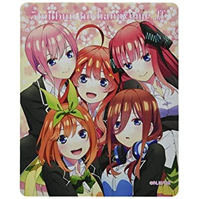 五等分の花嫁  ラバーマウスパッド デザイン01(集合/A)(再販)