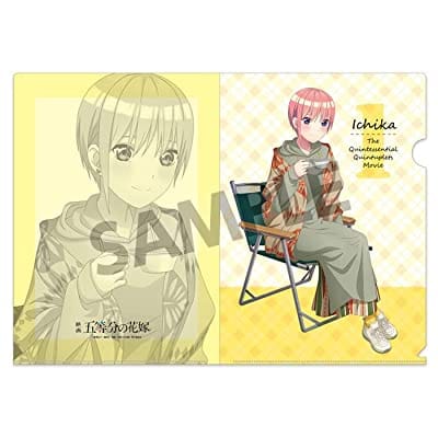 五等分の花嫁 描き下ろしクリアファイル 中野一花 キャンプ ver.(2022年10月出荷分)