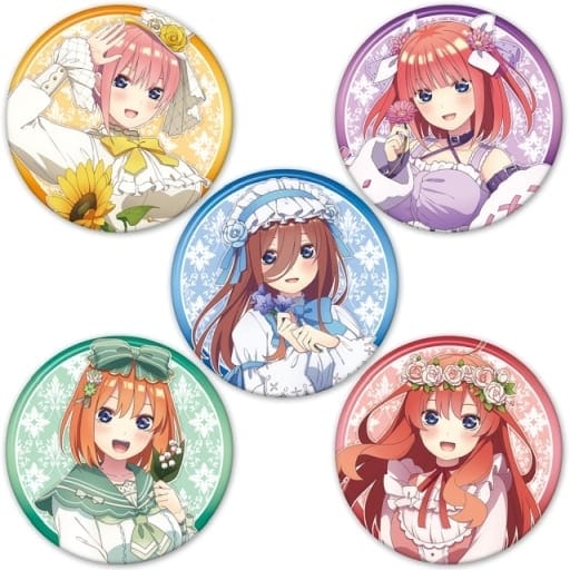 五等分の花嫁 トレーディング缶バッジ ロリィタファッションver