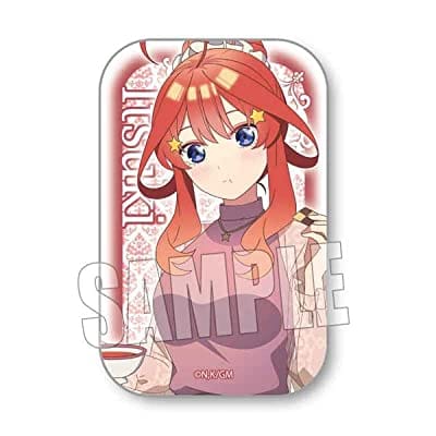 五等分の花嫁 スクエア缶バッジ 中野 五月 ティーブレイクver.