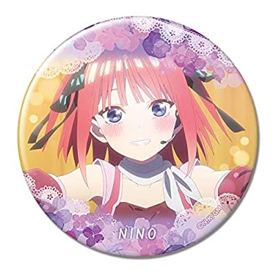 五等分の花嫁 デザイン16(中野二乃/D) 缶バッジ