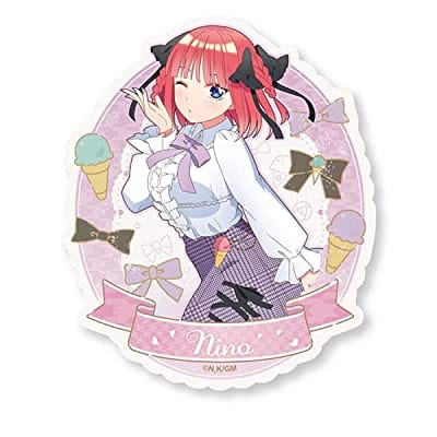 五等分の花嫁 トラベルステッカー(Pastel Desserts) /(2)中野 二乃