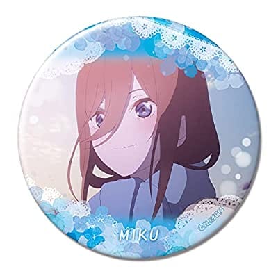 五等分の花嫁 缶バッジ デザイン34(中野三玖/J)