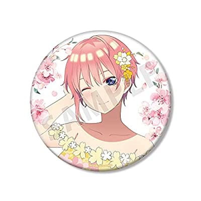 五等分の花嫁 中野一花 描き下ろしイラスト 桜ドレスver. BIG缶バッジ