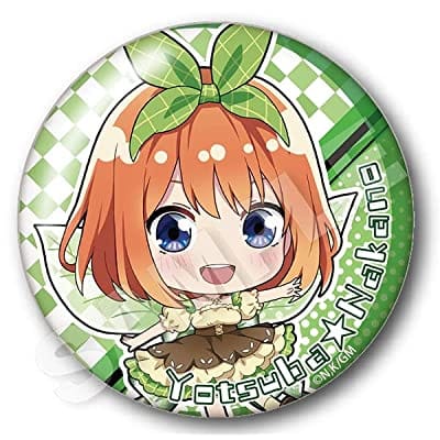 五等分の花嫁 ちょいデカ缶バッジ 妖精 ver. 中野四葉