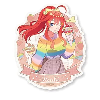 五等分の花嫁 トラベルステッカー(Pastel Desserts) /(5)中野 五月