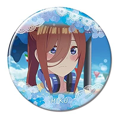 五等分の花嫁 缶バッジ デザイン30(中野三玖/F)