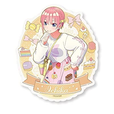 五等分の花嫁 トラベルステッカー(Pastel Desserts) /(1)中野 一花