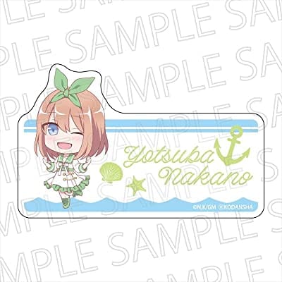 五等分の花嫁 ダイカットプレートバッジ 中野四葉