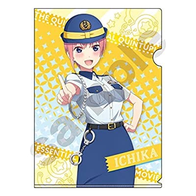 五等分の花嫁 中野一花 Police style A4クリアファイル