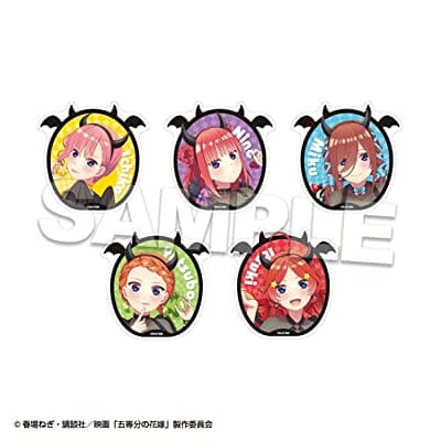 五等分の花嫁 トレーディングスタンドバッジ Little devil 5個入りBOX