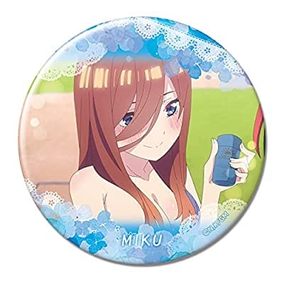 五等分の花嫁 缶バッジ デザイン25(中野三玖/A)