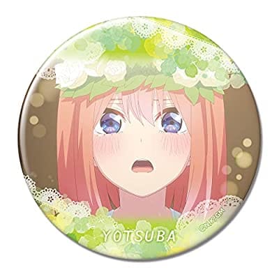 五等分の花嫁 缶バッジ デザイン47(中野四葉/K)