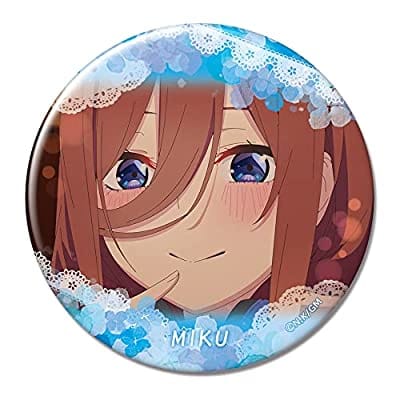 五等分の花嫁 缶バッジ デザイン33(中野三玖/I)