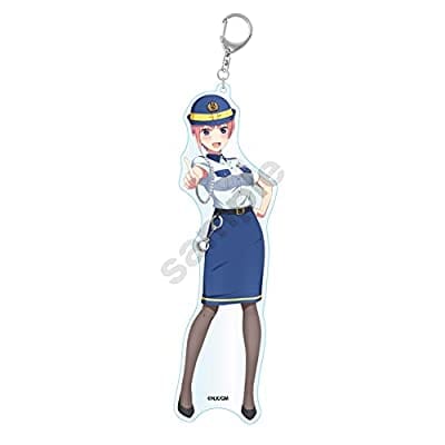 五等分の花嫁 Police style アクリルキーホルダーBIG 中野一花