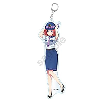 五等分の花嫁 Police style アクリルキーホルダーBIG 中野二乃