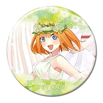 五等分の花嫁 缶バッジ デザイン48(中野四葉/L)