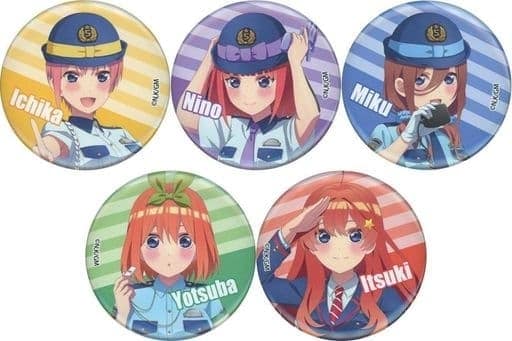 五等分の花嫁 Police style 缶バッジ