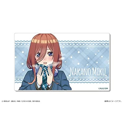 五等分の花嫁 プレートバッジ Ver. Winter snow 03 中野三玖