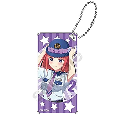 五等分の花嫁 Police style ドミテリアキーチェーン 中野二乃