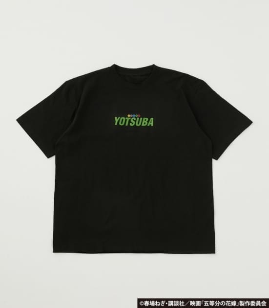 五等分の花嫁 オーバーサイズTシャツ 中野四葉 GRN L