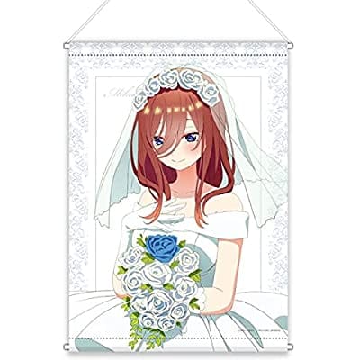 五等分の花嫁 (再販) 描き下ろしB2タペストリー ドレス 中野三玖