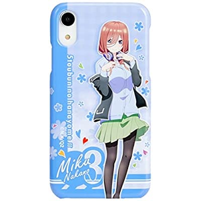 五等分の花嫁  デザジャケット iPhone XR ケース&保護シート デザイン03(中野三玖)