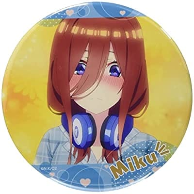 五等分の花嫁  缶バッジ デザイン14(中野三玖/D)