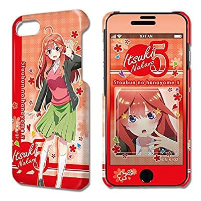 五等分の花嫁  デザジャケット iPhone SE(第2世代)/8/7/6/6s ケース&保護シート デザイン05(中野五月)