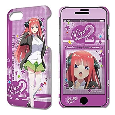 五等分の花嫁  デザジャケット iPhone SE(第2世代)/8/7/6/6s ケース&保護シート デザイン02(中野二乃)