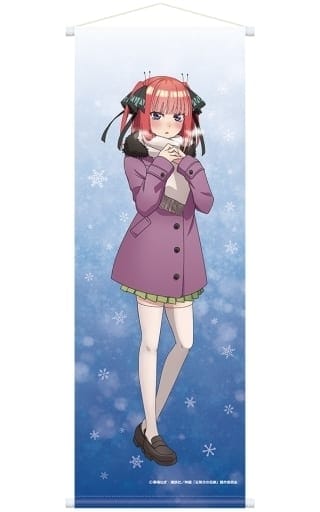 五等分の花嫁 スリムタペストリー Ver. Winter snow 02 中野二乃