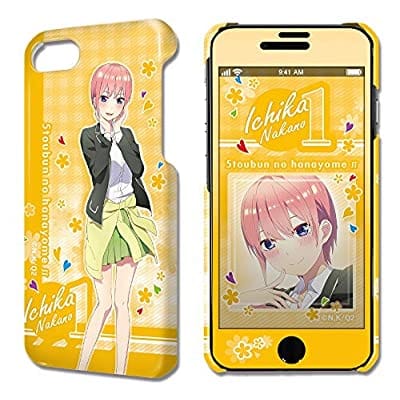 五等分の花嫁  デザジャケット iPhone SE(第2世代)/8/7/6/6s ケース&保護シート デザイン01(中野一花)