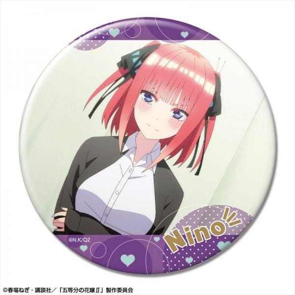 五等分の花嫁  缶バッジ デザイン07(中野二乃/B)