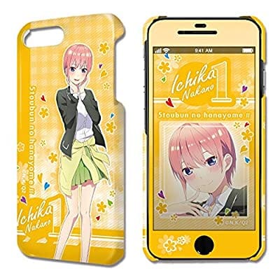 五等分の花嫁  デザジャケット iPhone 8 Plus/7 Plus/6 Plus/6s Plus ケース&保護シート デザイン01(中野一花)