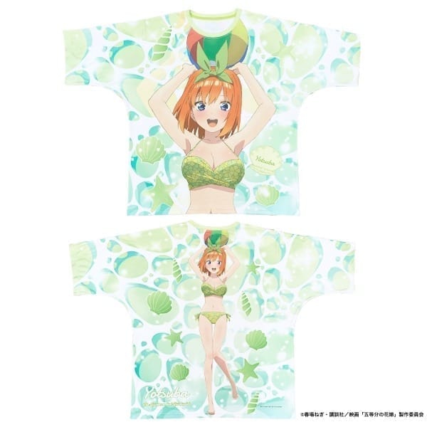 五等分の花嫁 フルグラフィックTシャツ 四葉 S