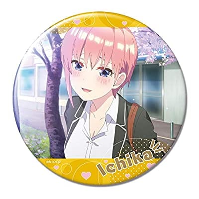 五等分の花嫁  缶バッジ デザイン04(中野一花/D)