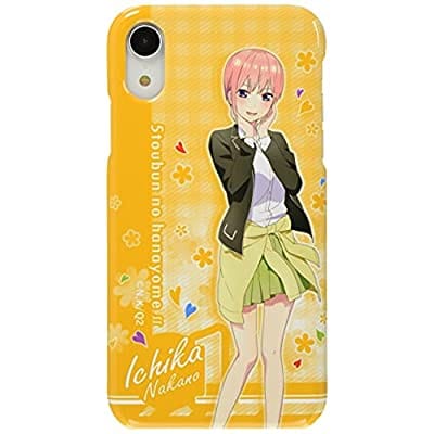 五等分の花嫁  デザジャケット iPhone XR ケース&保護シート デザイン01(中野一花)