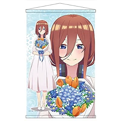 五等分の花嫁  B2タペストリー【中野三玖】白ドレス