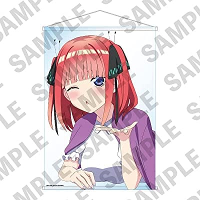 五等分の花嫁 おやすみシリーズ B3クリアタペストリー B 中野二乃