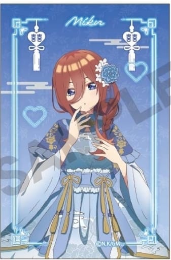 五等分の花嫁 アート缶バッジ 中野三玖 中華ロリータ