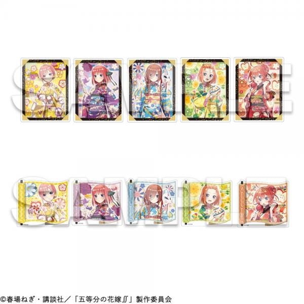 五等分の花嫁 「」和遊びトレーディングスタンドバッジ  BOX