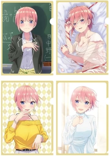 五等分の花嫁 描き下ろしクリアファイル4枚セット 中野一 花