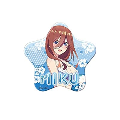 『五等分の花嫁』 第4弾 星型缶バッジ WC (三玖)