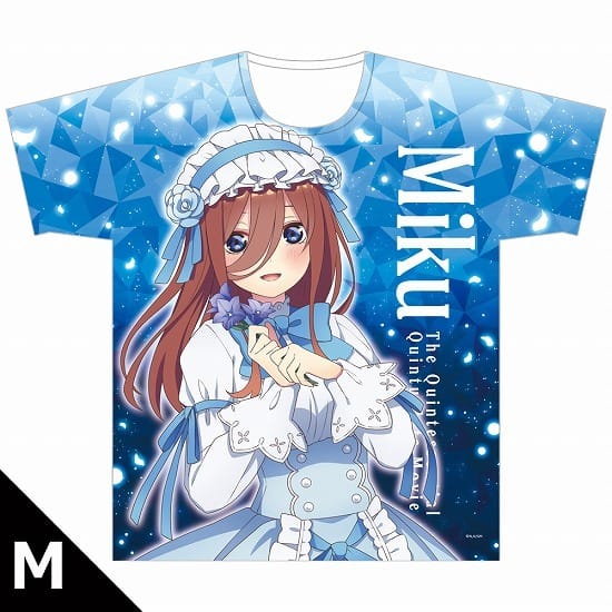 映画「五等分の花嫁」 フルグラフィックTシャツC[中野三玖 ロリィタファッションver.] Mサイズ :五等分の花嫁