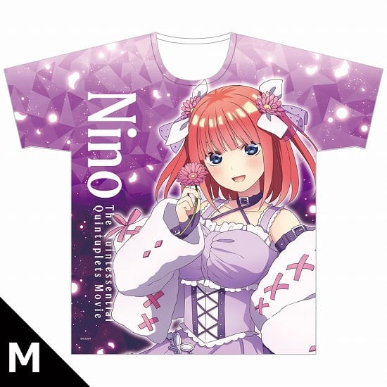 映画「五等分の花嫁」 フルグラフィックTシャツB[中野二乃 ロリィタファッションver.] Mサイズ